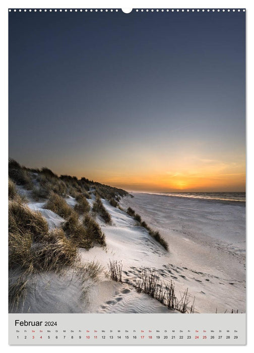 Ameland Beautiful Island (CALVENDO Wall Calendar 2024) 