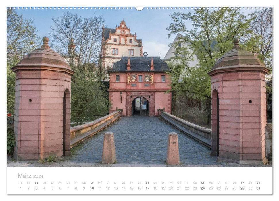 Darmstadt – gardens, art, architecture (CALVENDO wall calendar 2024) 