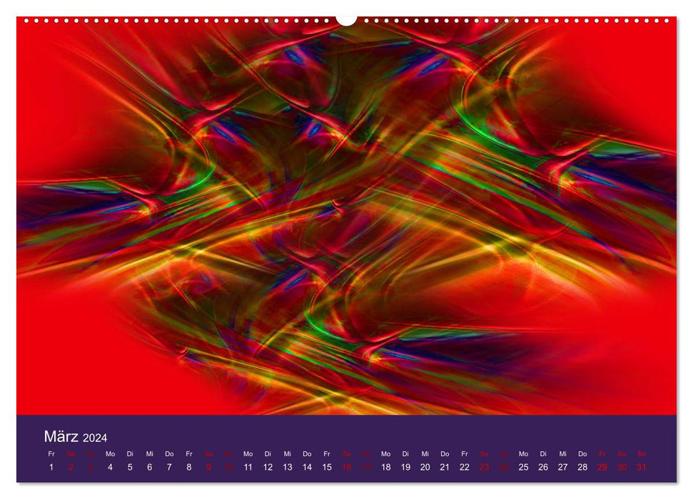Fascination of form and color (CALVENDO Premium Wall Calendar 2024) 