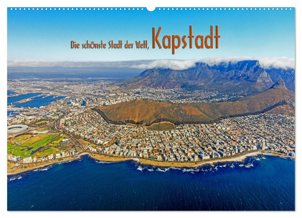 The most beautiful city in the world, Cape Town (CALVENDO wall calendar 2024) 