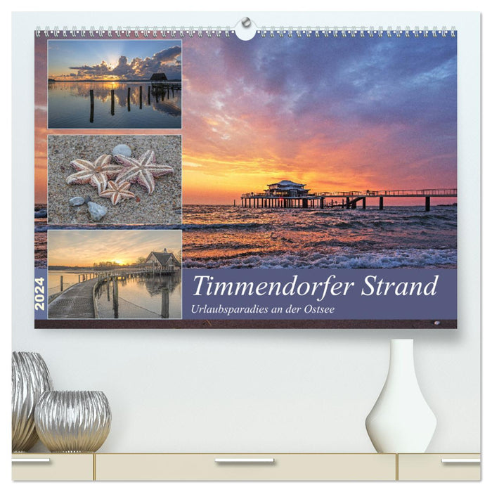 Timmendorfer Strand - Urlaubsparadies an der Ostsee (CALVENDO Premium Wandkalender 2024)
