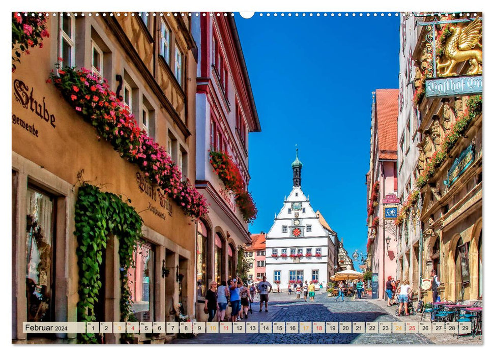 12 wunderschöne Sehenswürdigkeiten in Deutschland (CALVENDO Premium Wandkalender 2024)