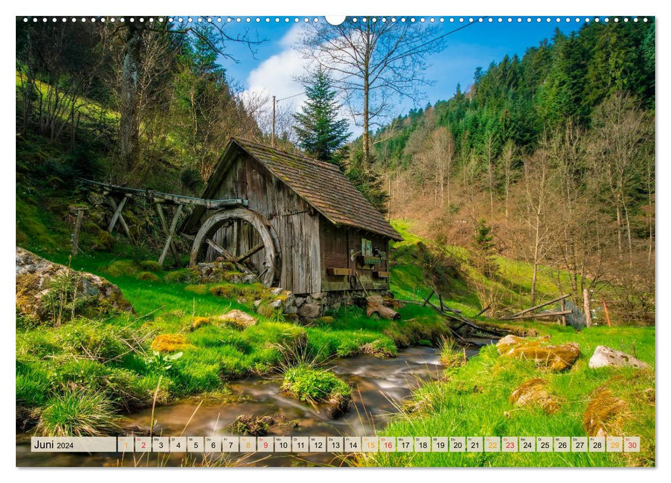 12 wunderschöne Sehenswürdigkeiten in Deutschland (CALVENDO Premium Wandkalender 2024)