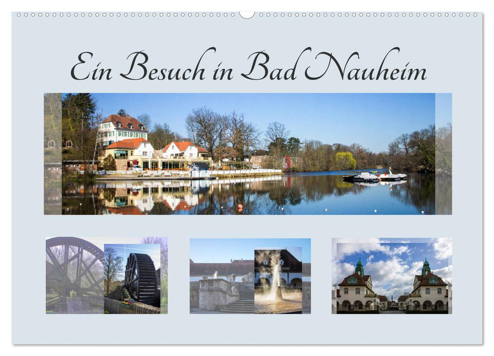 A visit to Bad Nauheim (CALVENDO wall calendar 2024) 