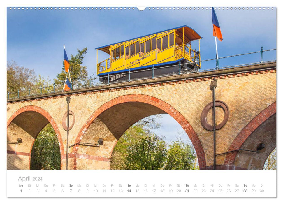 Bus, train and co. - Fascinating vehicles (CALVENDO wall calendar 2024) 