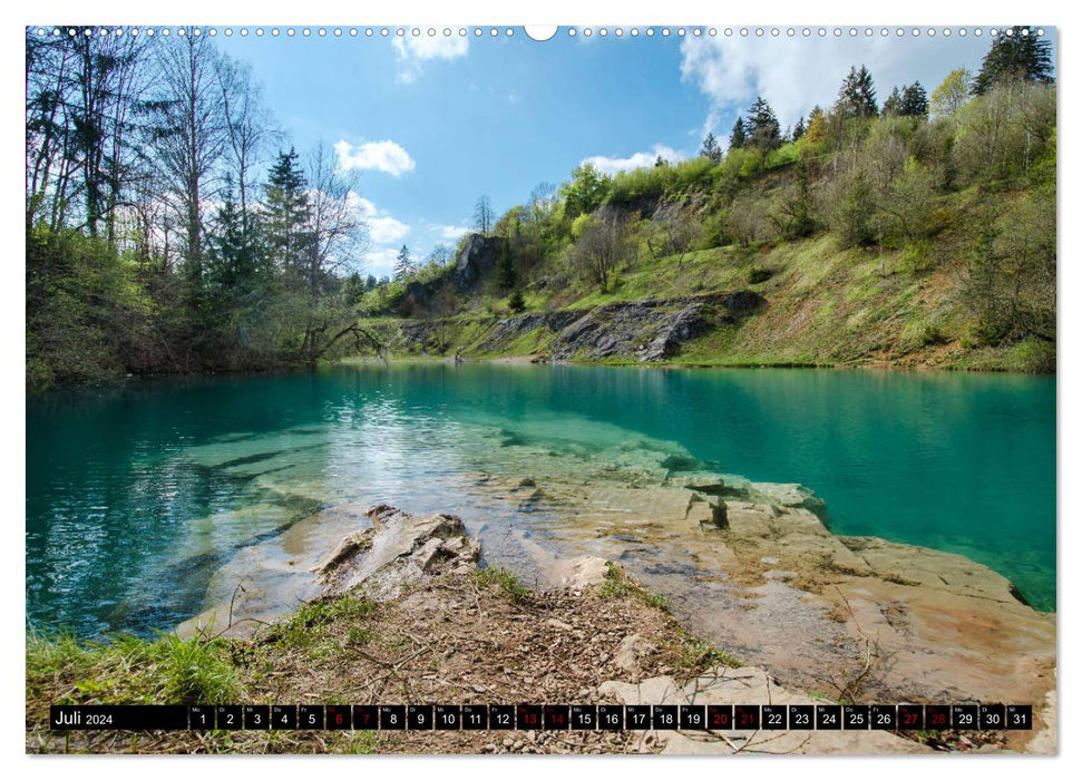 Rivers and lakes in the Harz (CALVENDO Premium Wall Calendar 2024) 