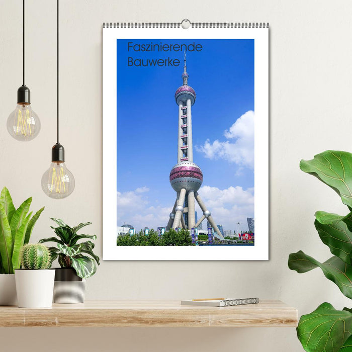 Fascinating buildings (CALVENDO wall calendar 2024) 