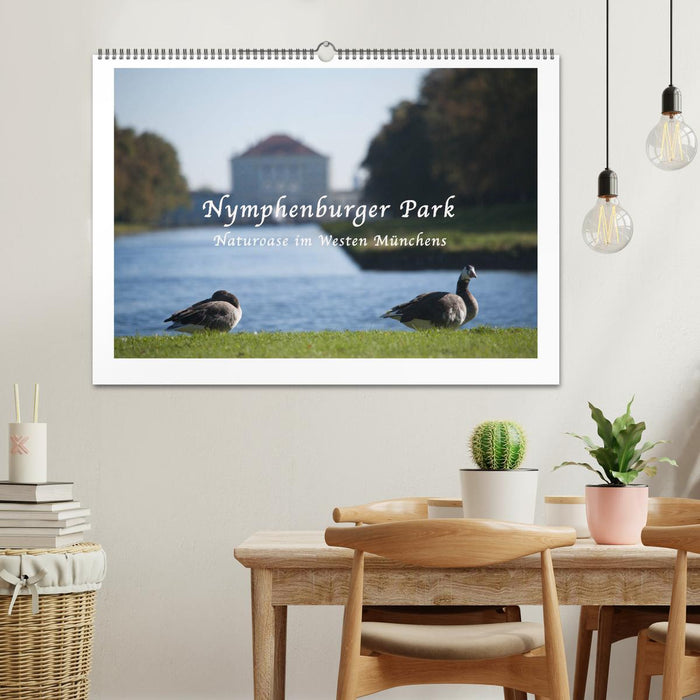 Nymphenburger Park (CALVENDO wall calendar 2024) 