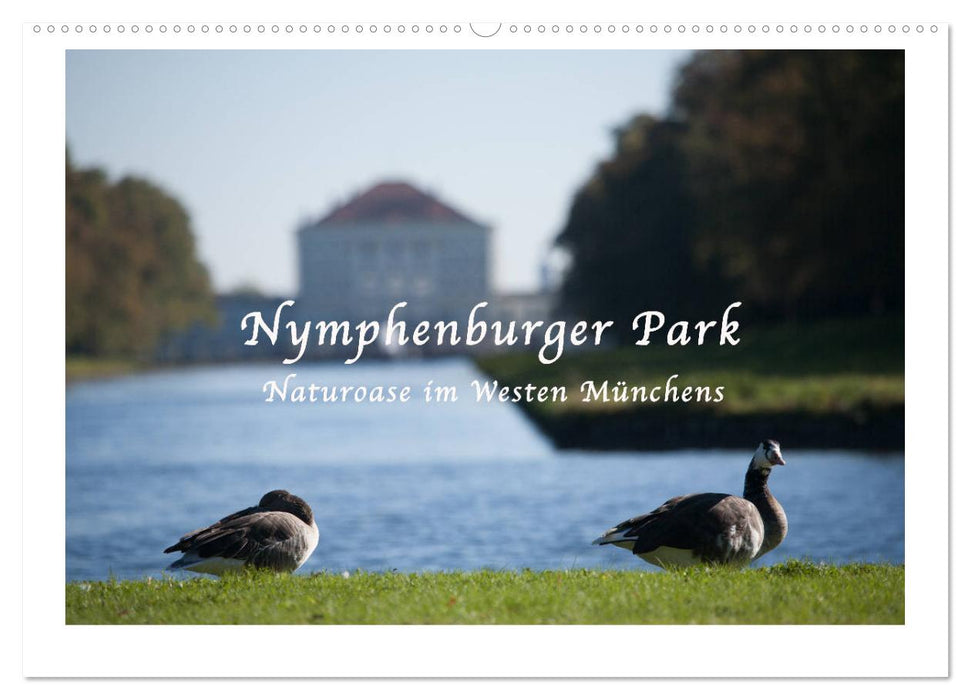 Parc Nymphenburger (Calendrier mural CALVENDO 2024) 