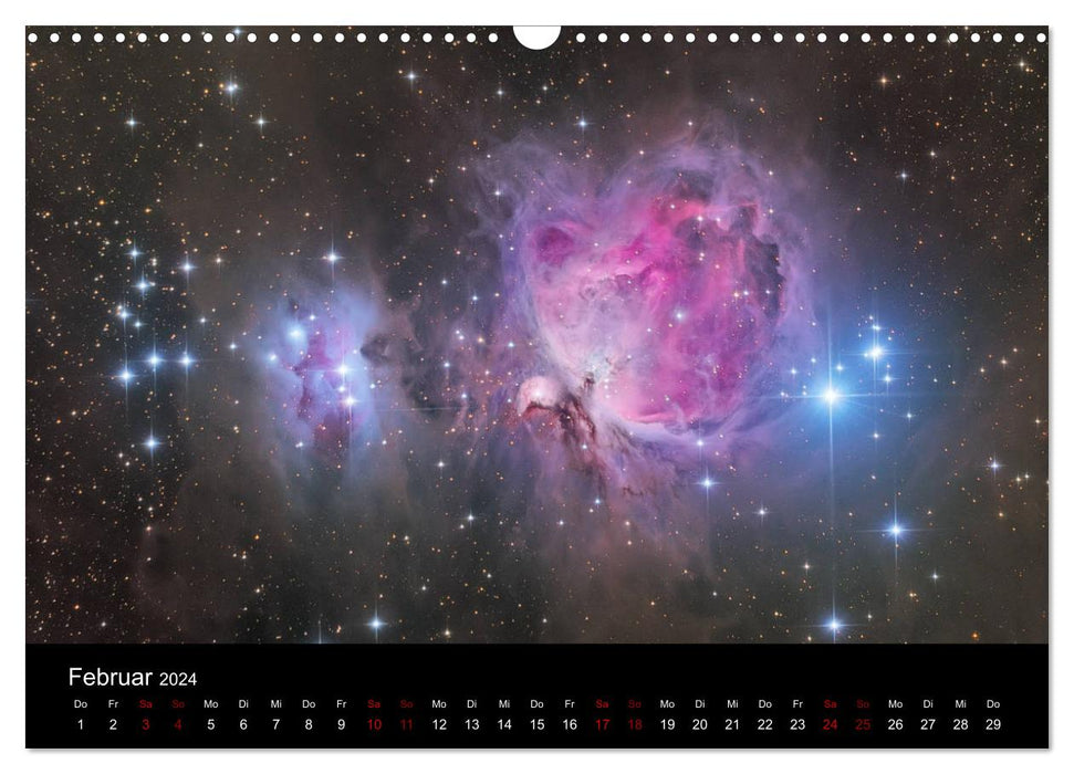 Impressive universe (CALVENDO wall calendar 2024) 