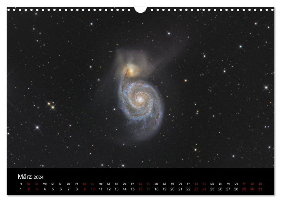 Beeindruckendes Universum (CALVENDO Wandkalender 2024)