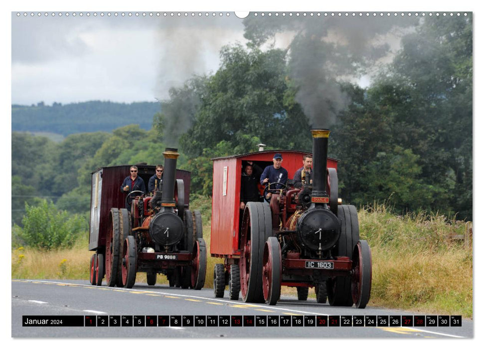 Irish Steam - 50. Dampftreffen in Stradbally (CALVENDO Wandkalender 2024)