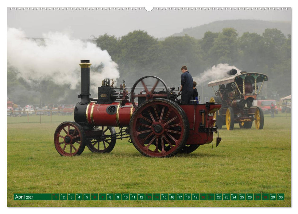 Irish Steam - 50. Dampftreffen in Stradbally (CALVENDO Wandkalender 2024)