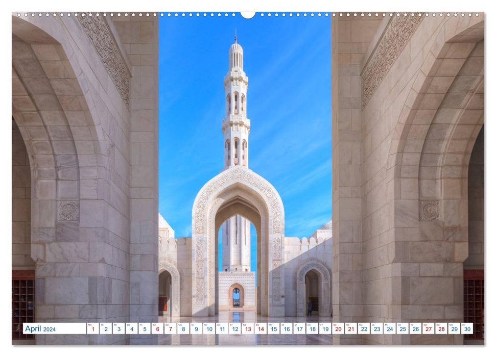 Oman - Ein Land aus 1001 Nacht (CALVENDO Premium Wandkalender 2024)
