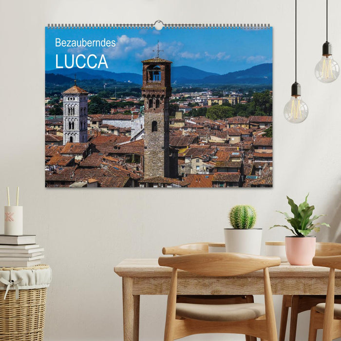Bezauberndes Lucca (CALVENDO Wandkalender 2024)