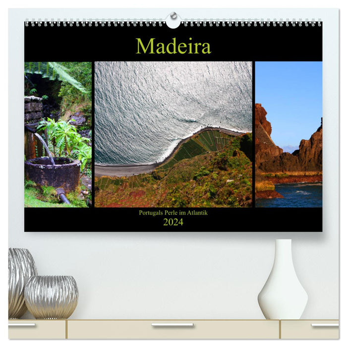 Madeira - Portugals Perle im Atlantik (CALVENDO Premium Wandkalender 2024)