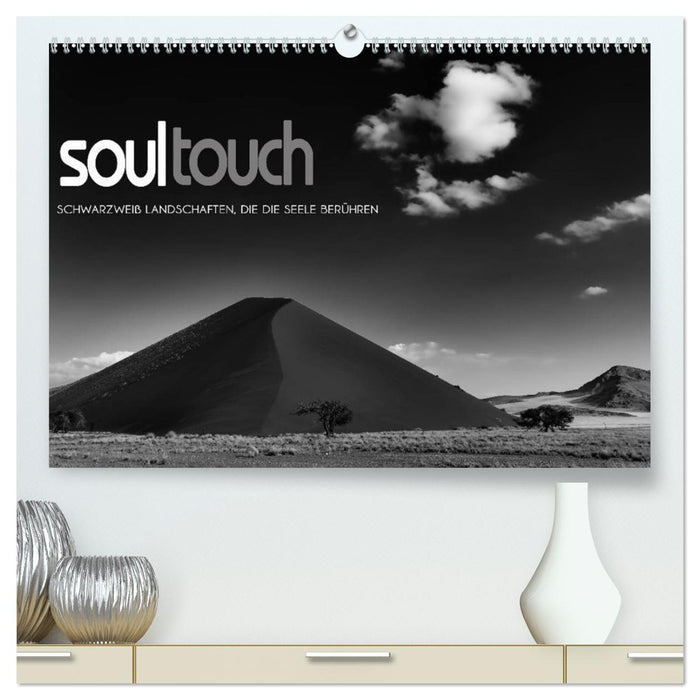 Soultouch - Black and white landscapes that touch the soul (CALVENDO Premium Wall Calendar 2024) 