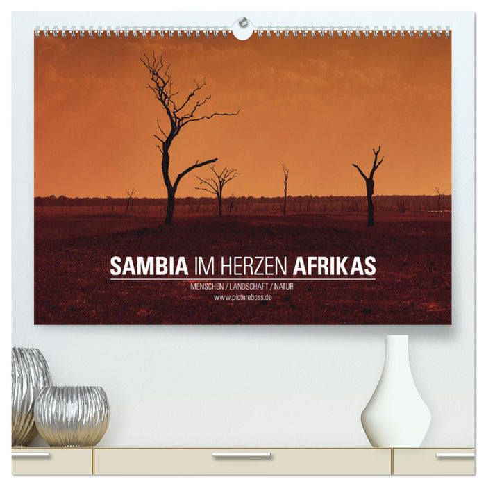 SAMBIA IM HERZEN AFRIKAS (CALVENDO Premium Wandkalender 2024)