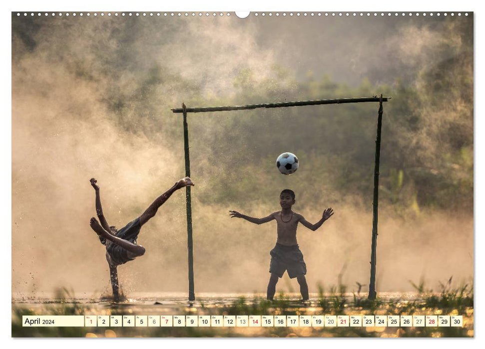 L'Asie magique. Les gens et la nature (Calendrier mural CALVENDO Premium 2024) 