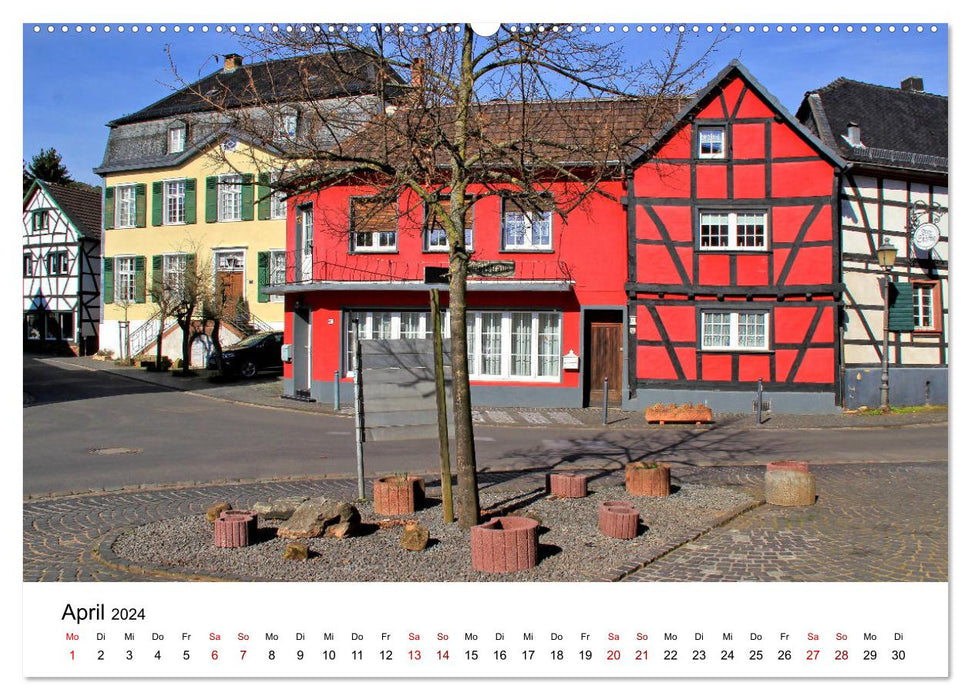 Kommern - Die schönsten Orte in der Eifel (CALVENDO Wandkalender 2024)