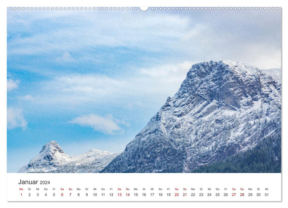 Pays alpin Autriche (Calvendo Premium Calendrier mural 2024) 