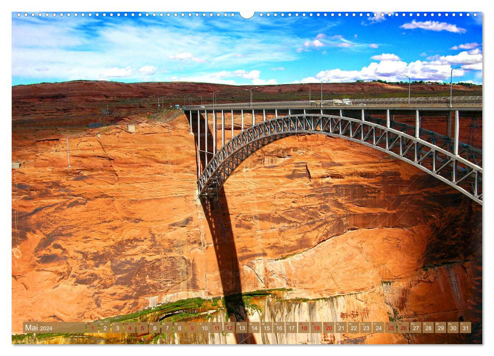 Ponts - Art (Calvendo Premium Calendrier mural 2024) 