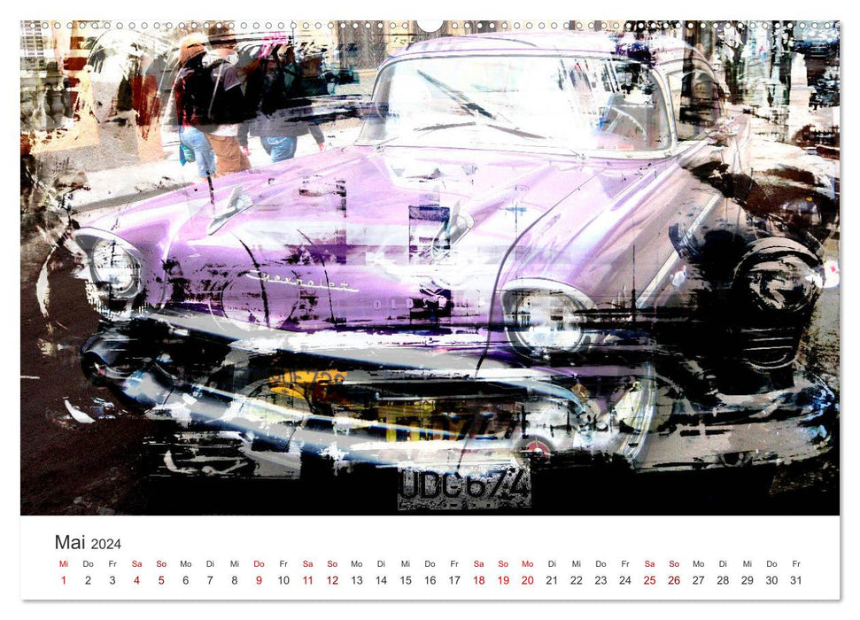 Cuba autrement-art-ig (Calvendo Premium Wall Calendar 2024) 