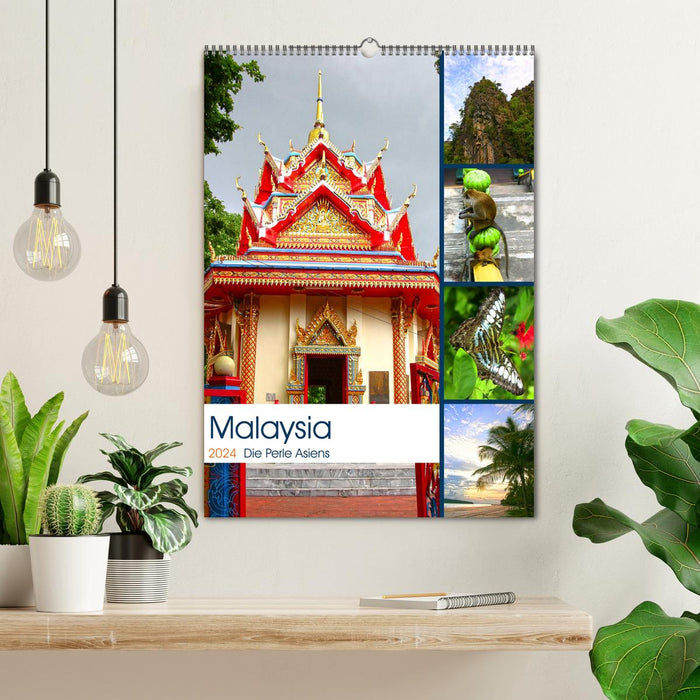 Malaysia - Die Perle Asiens (CALVENDO Wandkalender 2024)