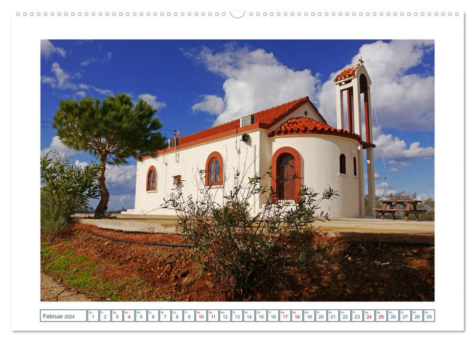 Zypern. Von Akamas bis Limassol (CALVENDO Premium Wandkalender 2024)