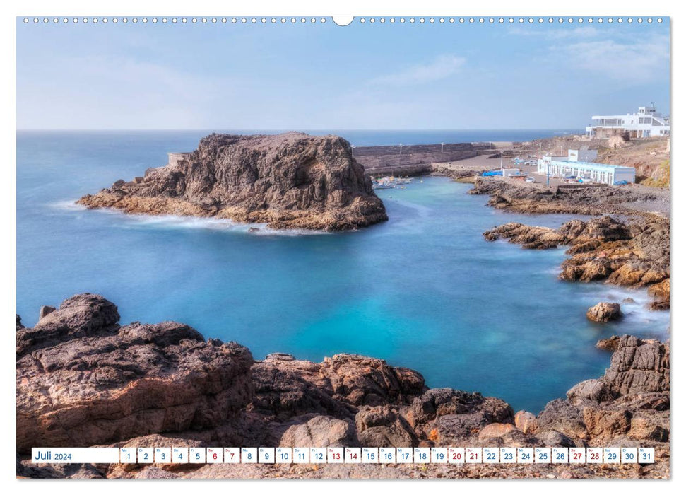 Fuerteventura, l'île sauvage des Canaries (Calendrier mural CALVENDO Premium 2024) 