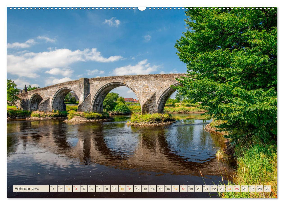 Marcher sur les ponts (Calendrier mural CALVENDO Premium 2024) 