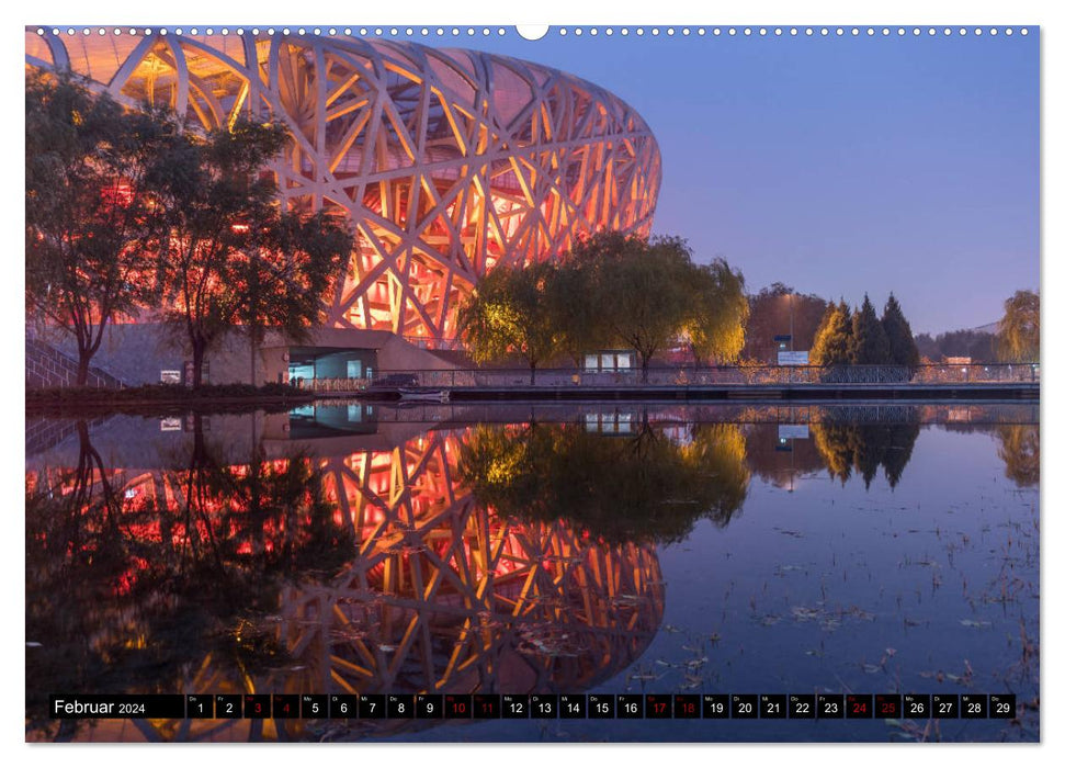 Peking - China (CALVENDO Premium Wandkalender 2024)