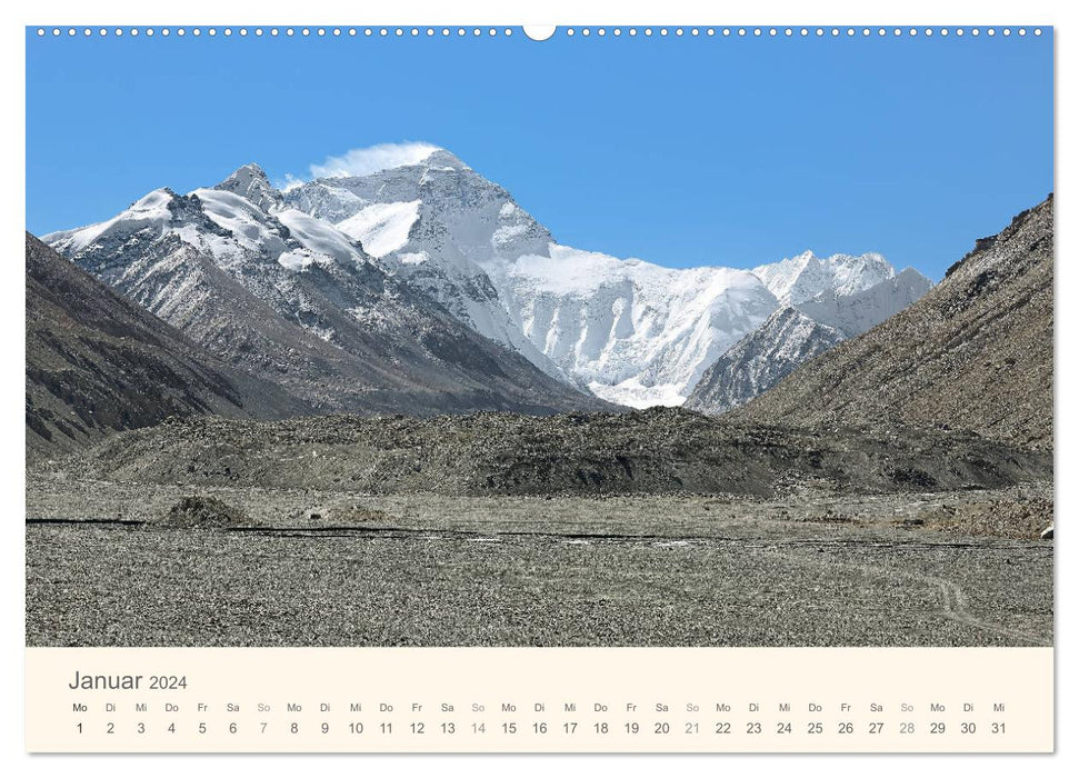 Tibet 2024 (CALVENDO Premium Wandkalender 2024)