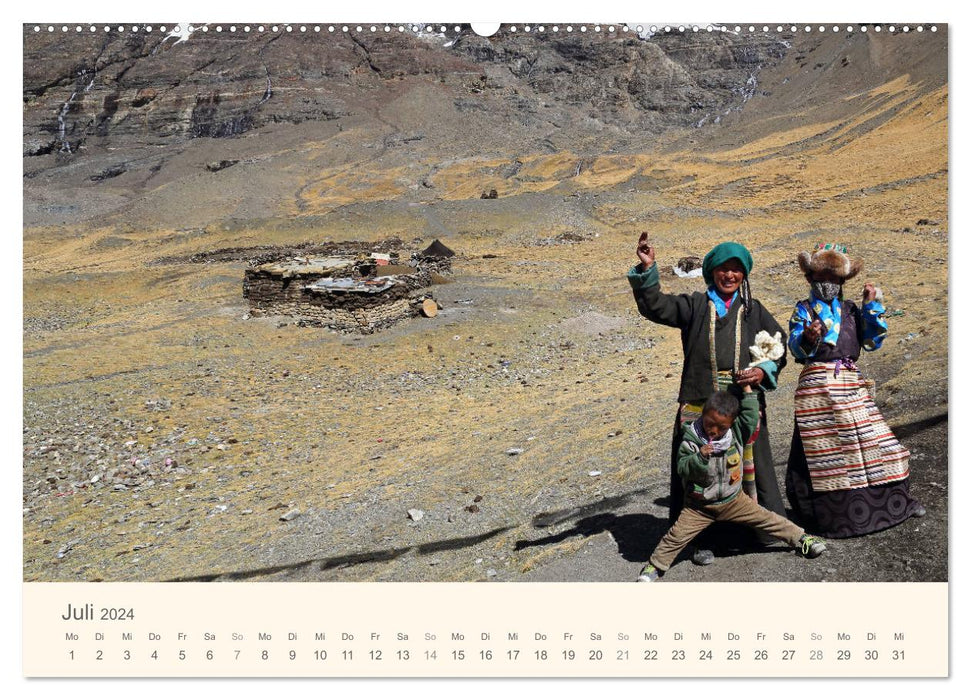 Tibet 2024 (CALVENDO Premium Wandkalender 2024)