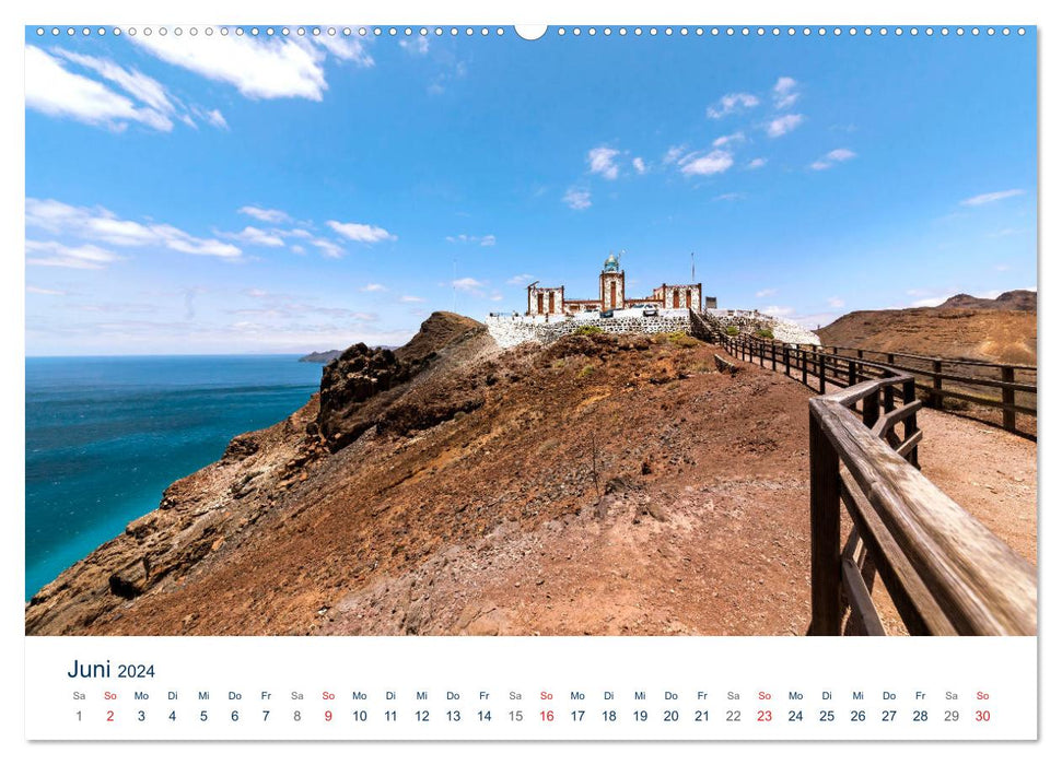 Phares au bord de la mer (Calvendo Premium Wall Calendar 2024) 