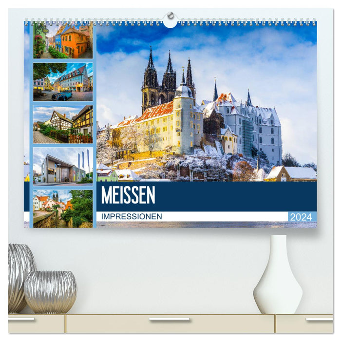 Meissen Impressions (Calendrier mural CALVENDO Premium 2024) 