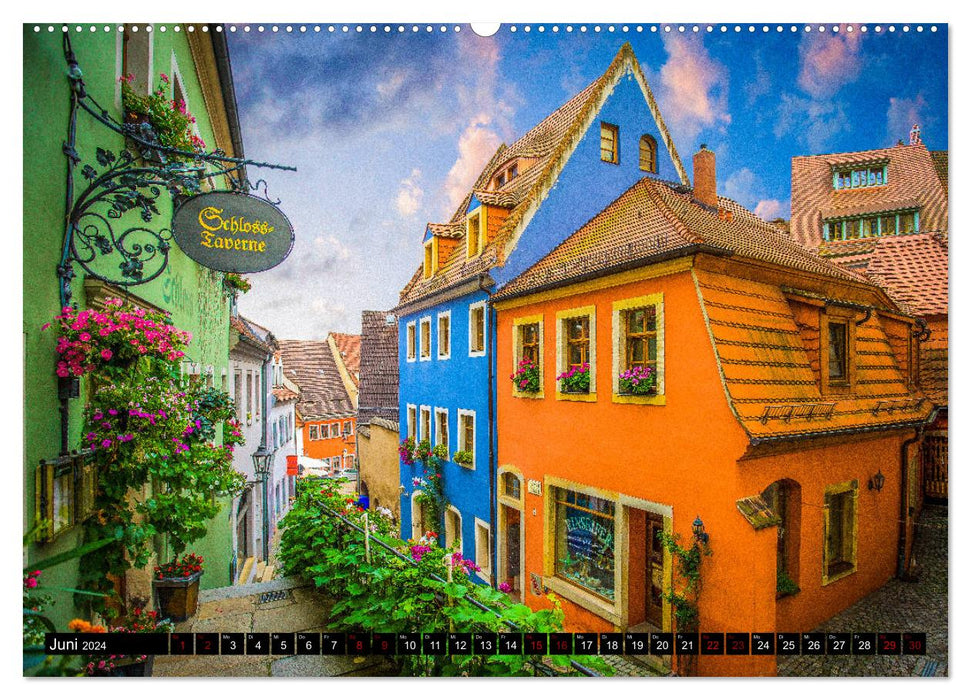 Meissen Impressions (Calendrier mural CALVENDO Premium 2024) 