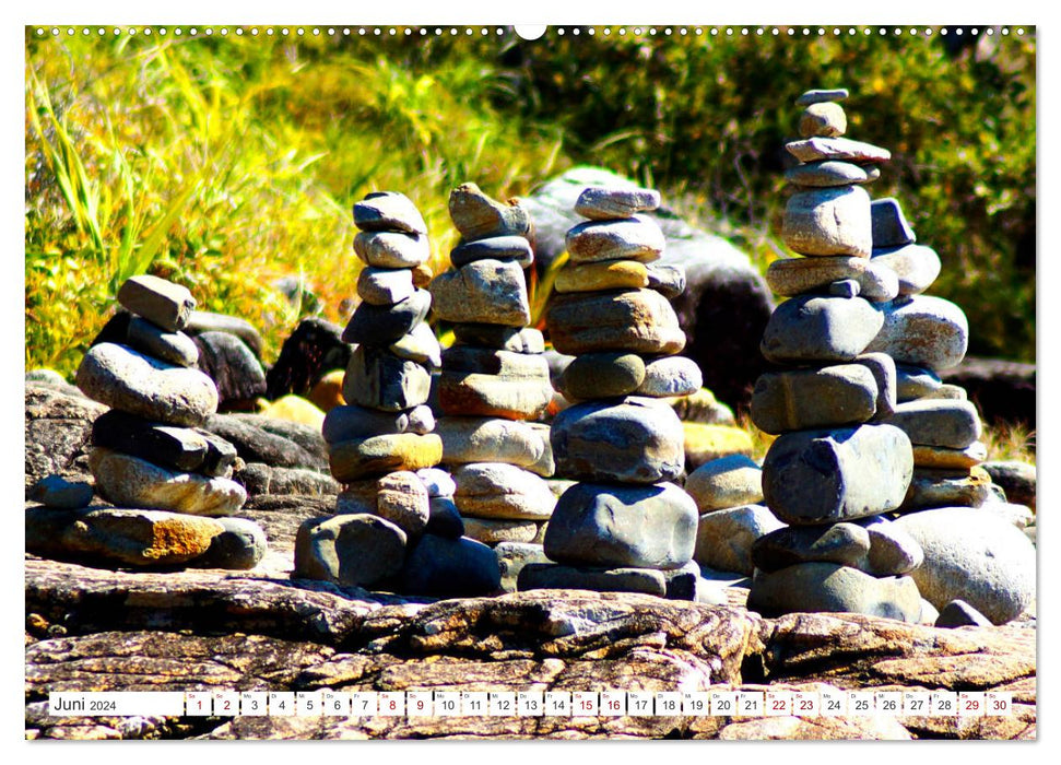 Paradis côtier – Parc national de Noosa Australie (Calvendo Premium Wall Calendar 2024) 