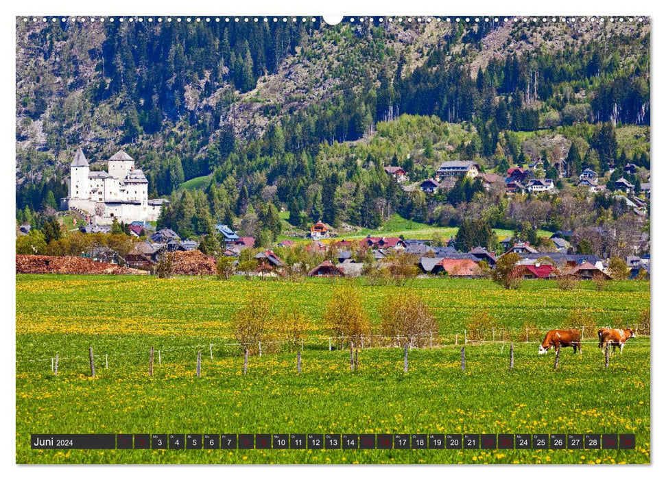 Faites un voyage à Lungau (Calendrier mural CALVENDO Premium 2024) 