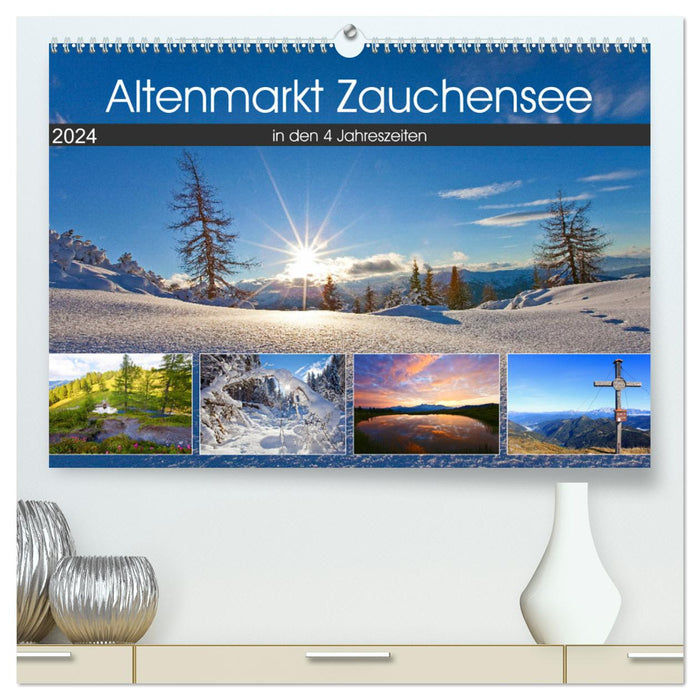 Altenmarkt Zauchensee (Calvendo Premium Calendrier mural 2024) 