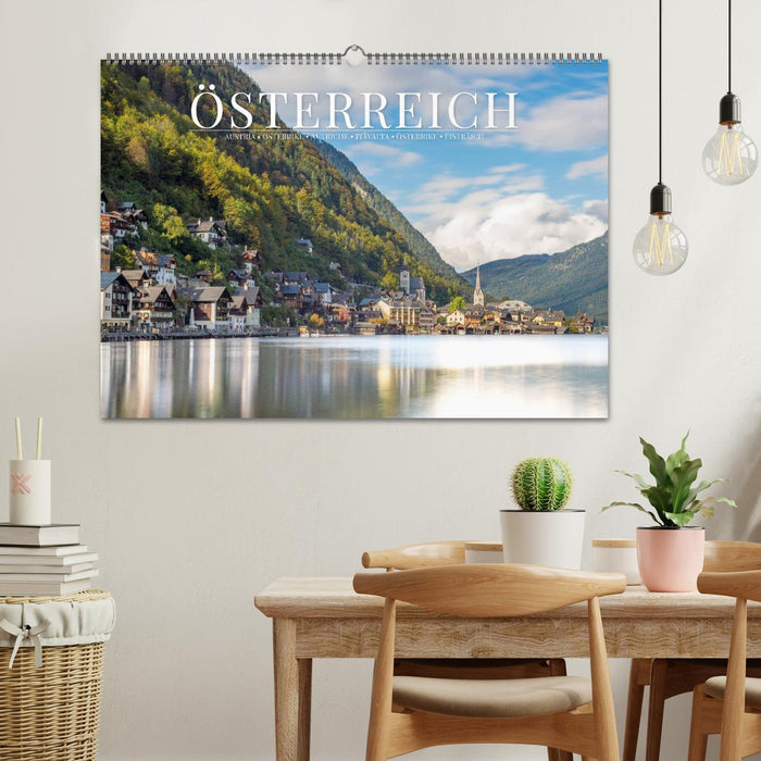 Pays alpin Autriche (calendrier mural CALVENDO 2024) 