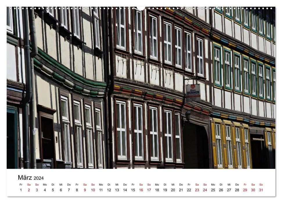 Wernigerode am Harz (Calvendo Premium Calendrier mural 2024) 