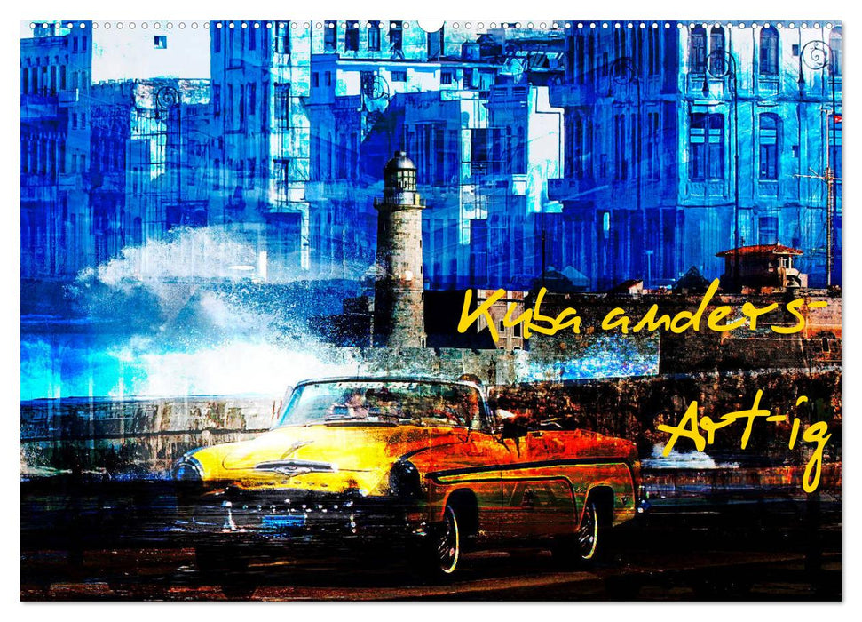 Cuba different-art-ig (Calendrier mural CALVENDO 2024) 