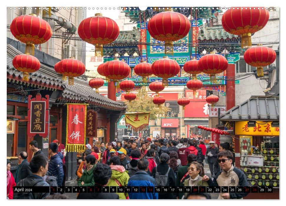 Peking - China (CALVENDO Wandkalender 2024)