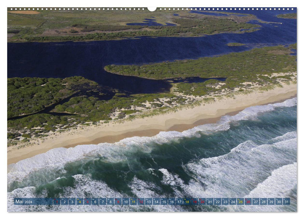 Südafrika - Küstenflug von Kapstadt bis Dyker Island (CALVENDO Wandkalender 2024)