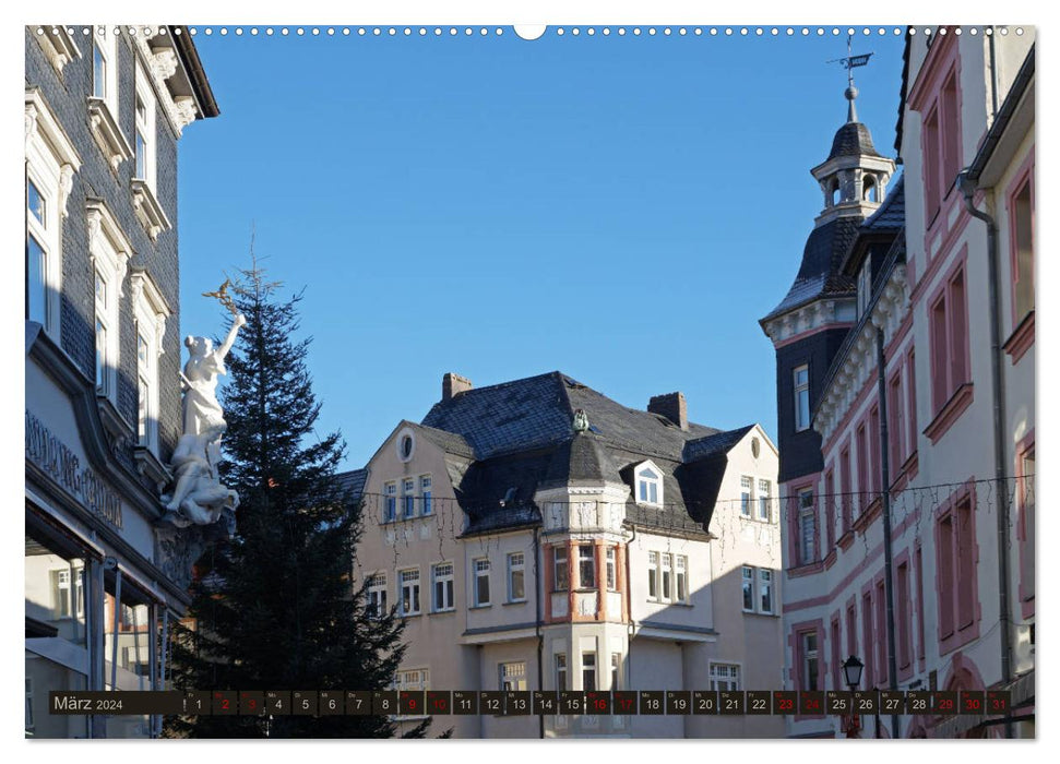 Ilmenau in Thüringen. Goethe- und Universitätsstadt (CALVENDO Premium Wandkalender 2024)