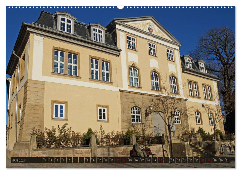 Ilmenau en Thuringe. Goethe et la ville universitaire (Calvendo Premium Calendrier mural 2024) 