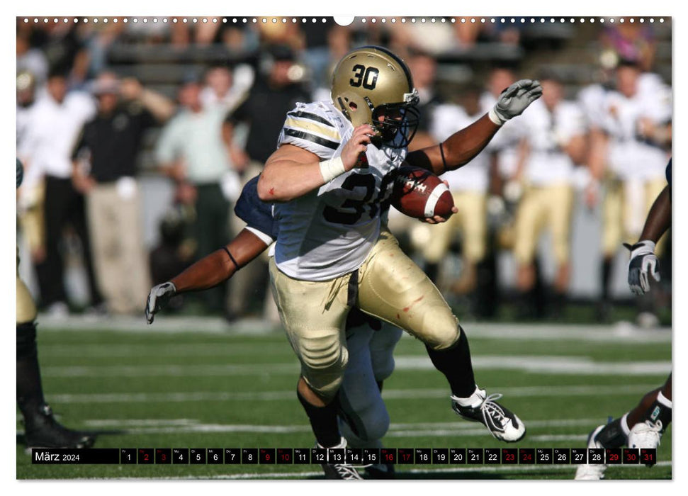 American Football - Athleten (CALVENDO Premium Wandkalender 2024)
