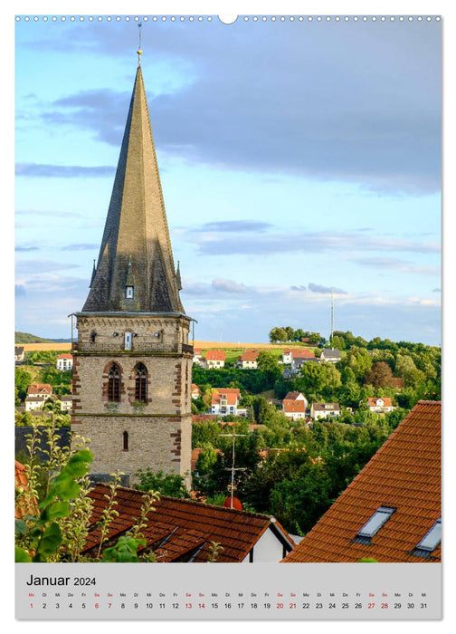 Warburg - Ansichten einer Stadt (CALVENDO Premium Wandkalender 2024)