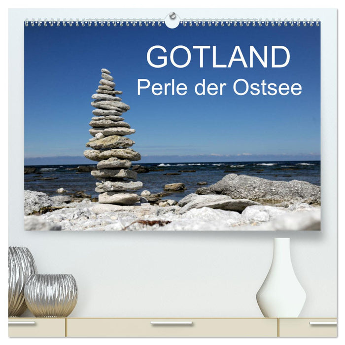Gotland - Perle der Ostsee (CALVENDO Premium Wandkalender 2024)